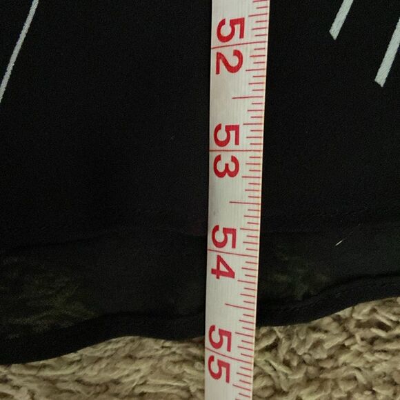 NWT Ronni Nicole By Ouieda Vintage Black White Maxi Dress size 14 Y2K Events - Picture 9 of 9